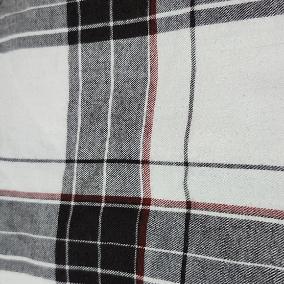 BKE STANDARD FIT FLANNEL PLAID PEARL SNAP-BUTTON LONG-SLEEVED SHIRT - Picture 12 of 14